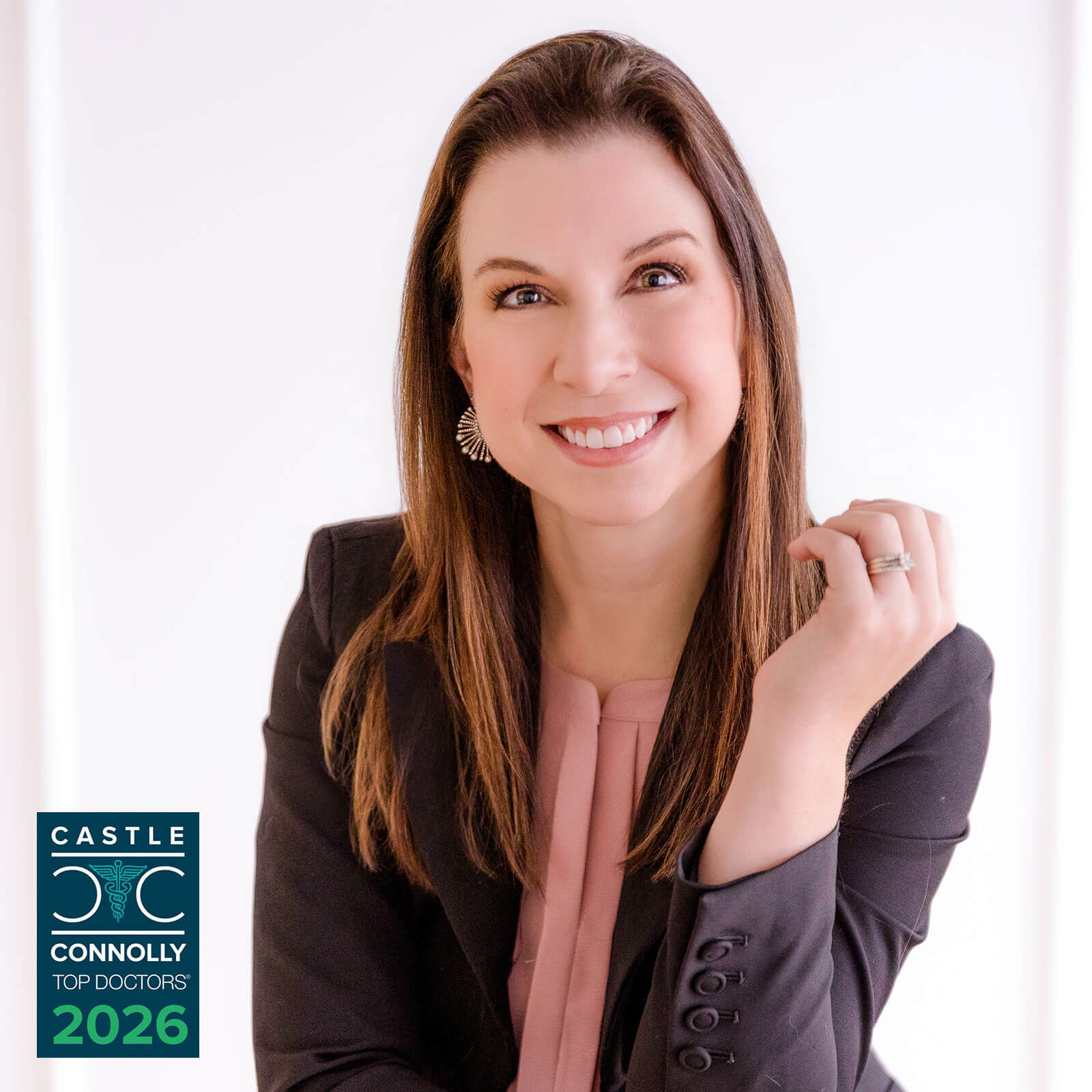 Dr. Rachel S. Ford headshot with Castle Connolly Top Doctors 2026 award badge