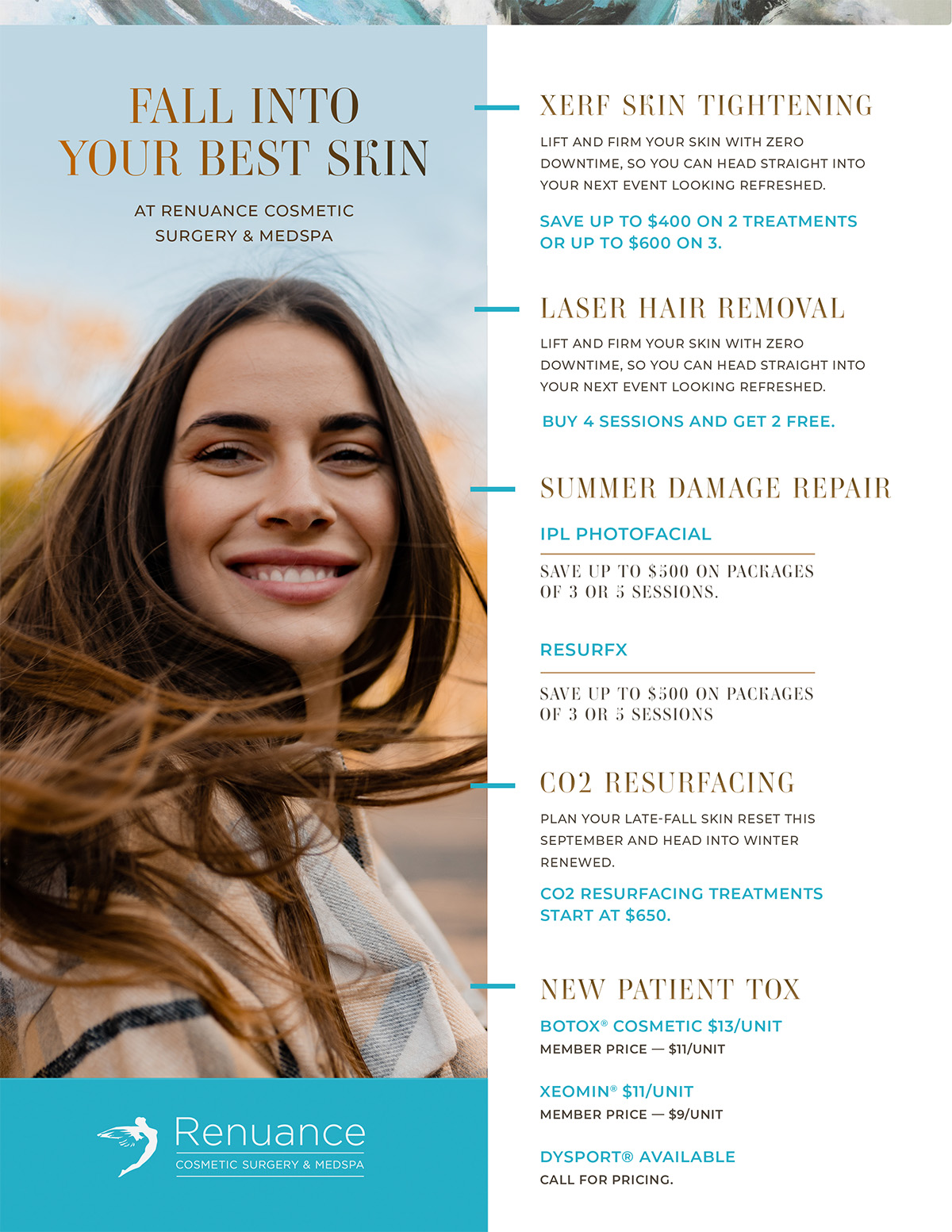 Fall skin specials